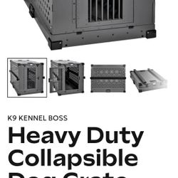 Heavy Duty Collapsible Impact Dog Crate