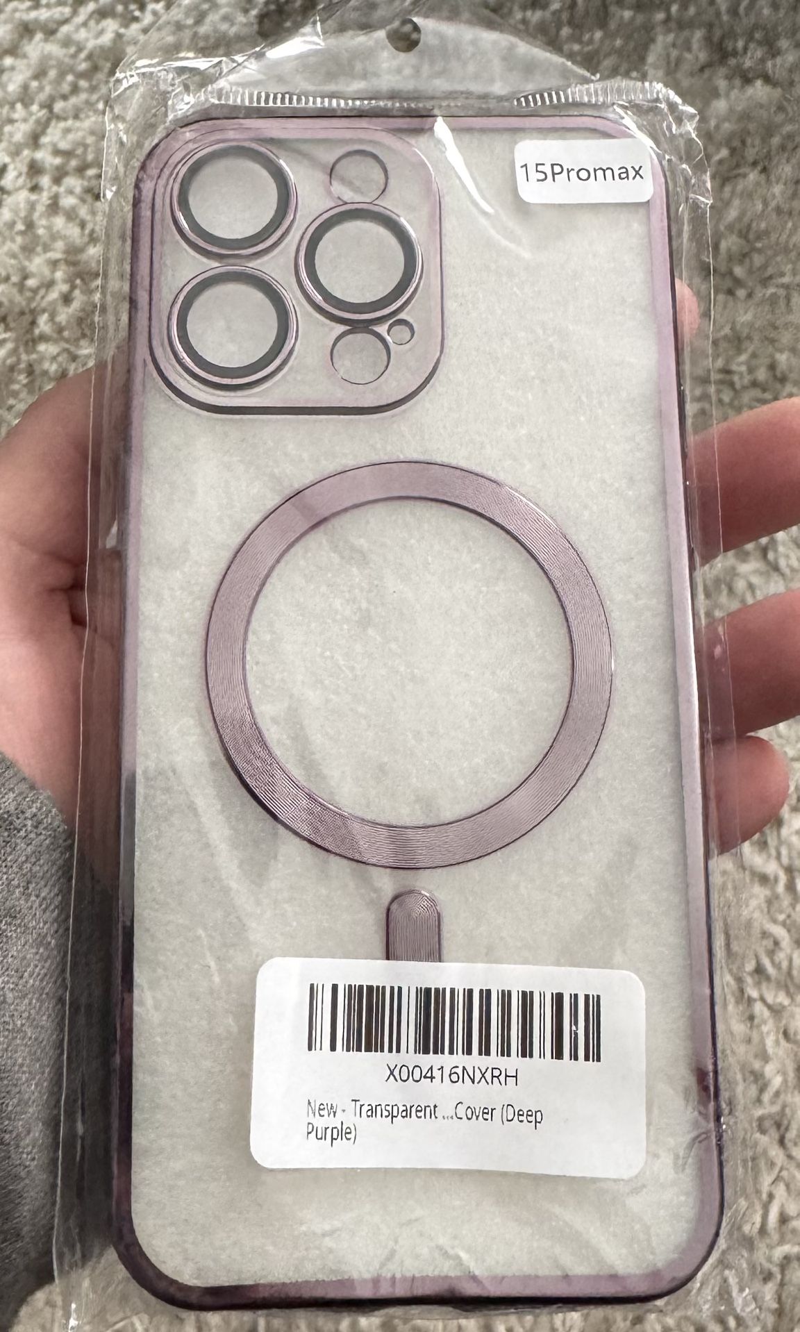 iPhone 15 Promax Case - Transparent