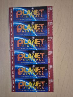 Planet Paintball All Day Pass