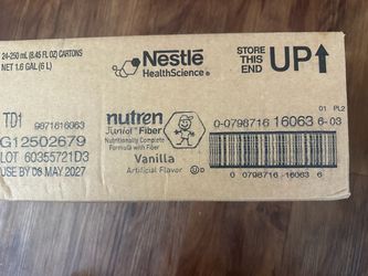 Nestle junior fiber shake