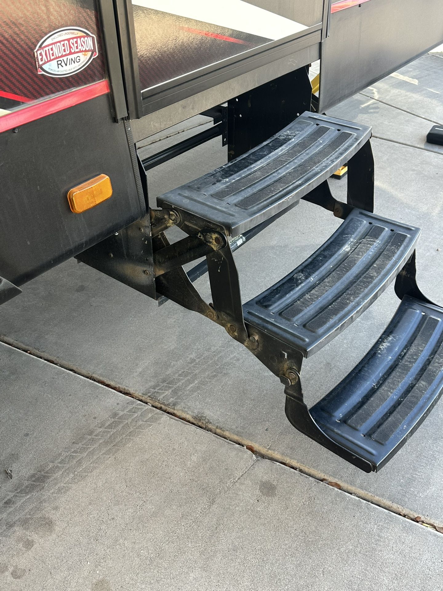 RV Manual Steps And Handle, Toyhauler Steps, Assist Handle