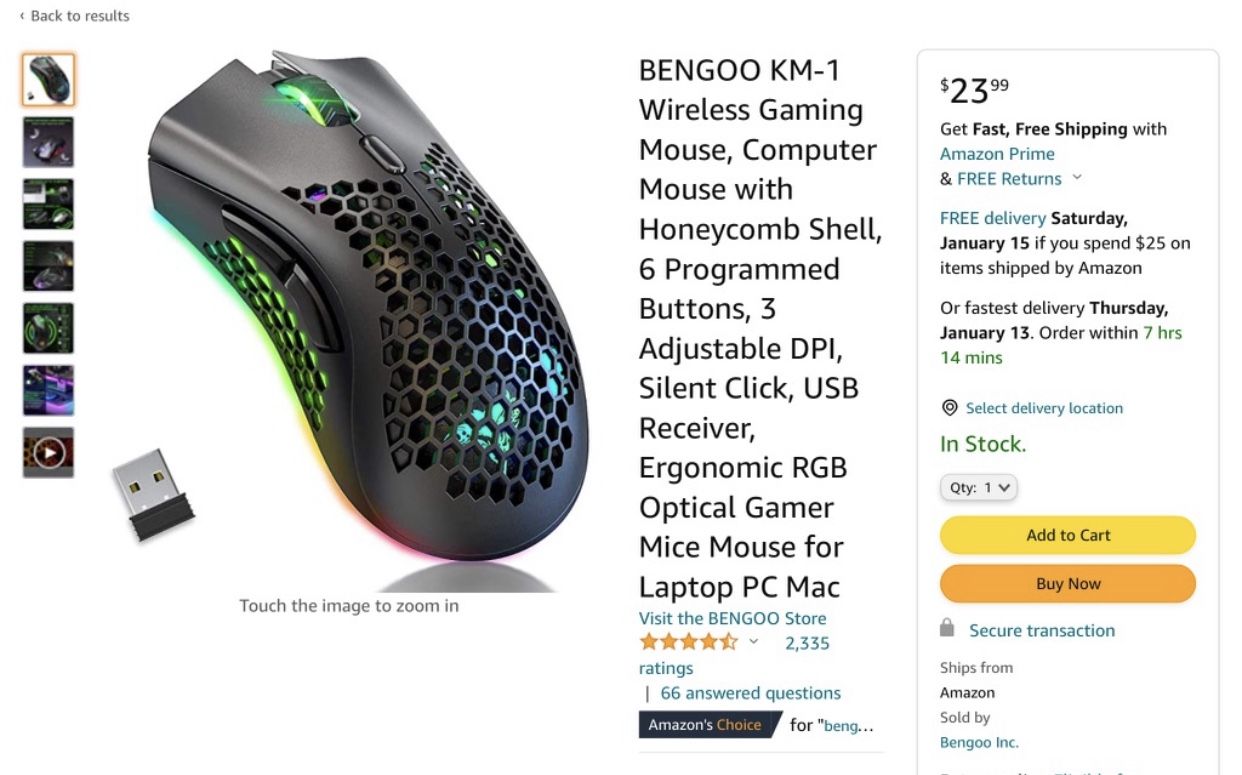 Gaming mouse