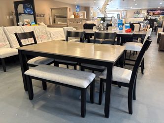 New 6pc Dining Table Set