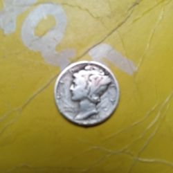 Mercury Dime 1942 No Mint Mark