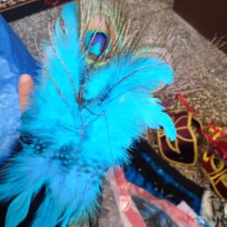 Lot Of masks Garter Vintage Brush & comb Photo Props