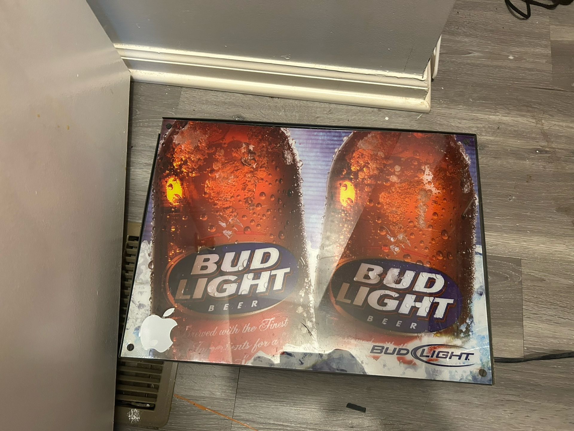 Working LED Bud Light Sign 