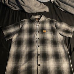 FB County Short Sleeve Checker Flannel Shirt