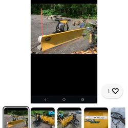 8.5 Hd2 Likenew Fisher Snow Plow 