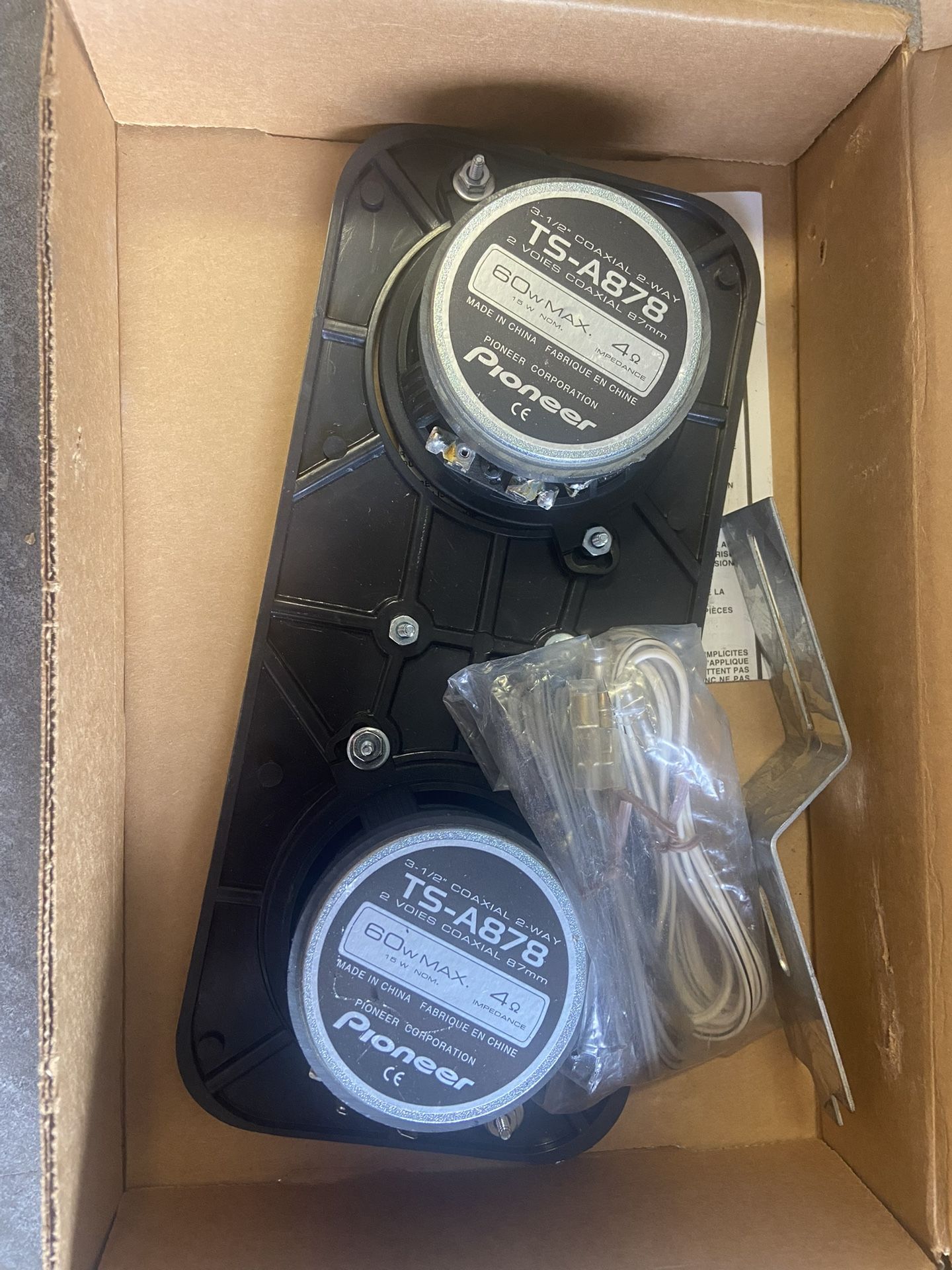 PIONEER DUAL FRT SPKRS 80 WATT