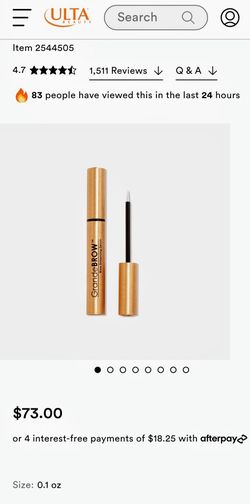 Grande Brow Brow Enhancing Serum