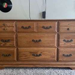 wooden dresser