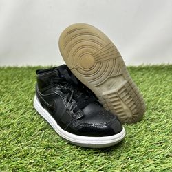 Nike Air Jordan 1 Mid Space Jam Boys Size 10C Athletic Shoes Sneakers DV1338-004