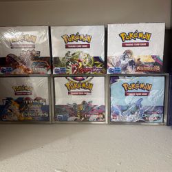 Pokemon Booster Boxes