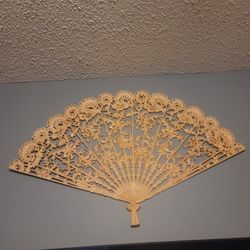 Vintage Fan Wall Decor