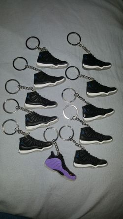 Jordan car keychains 11 count