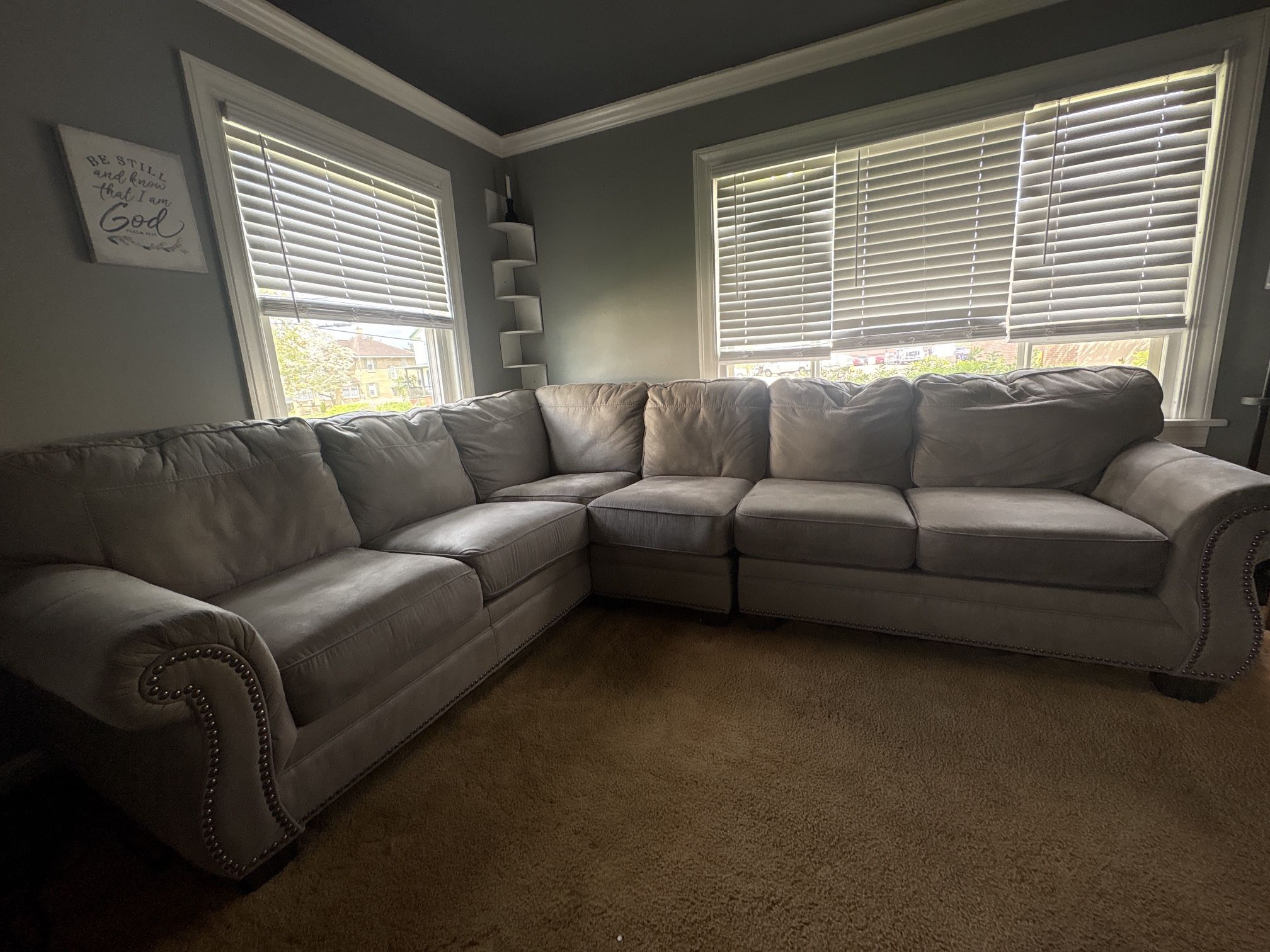 Gray Sectional Sofa