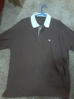 Burberry shirt size large