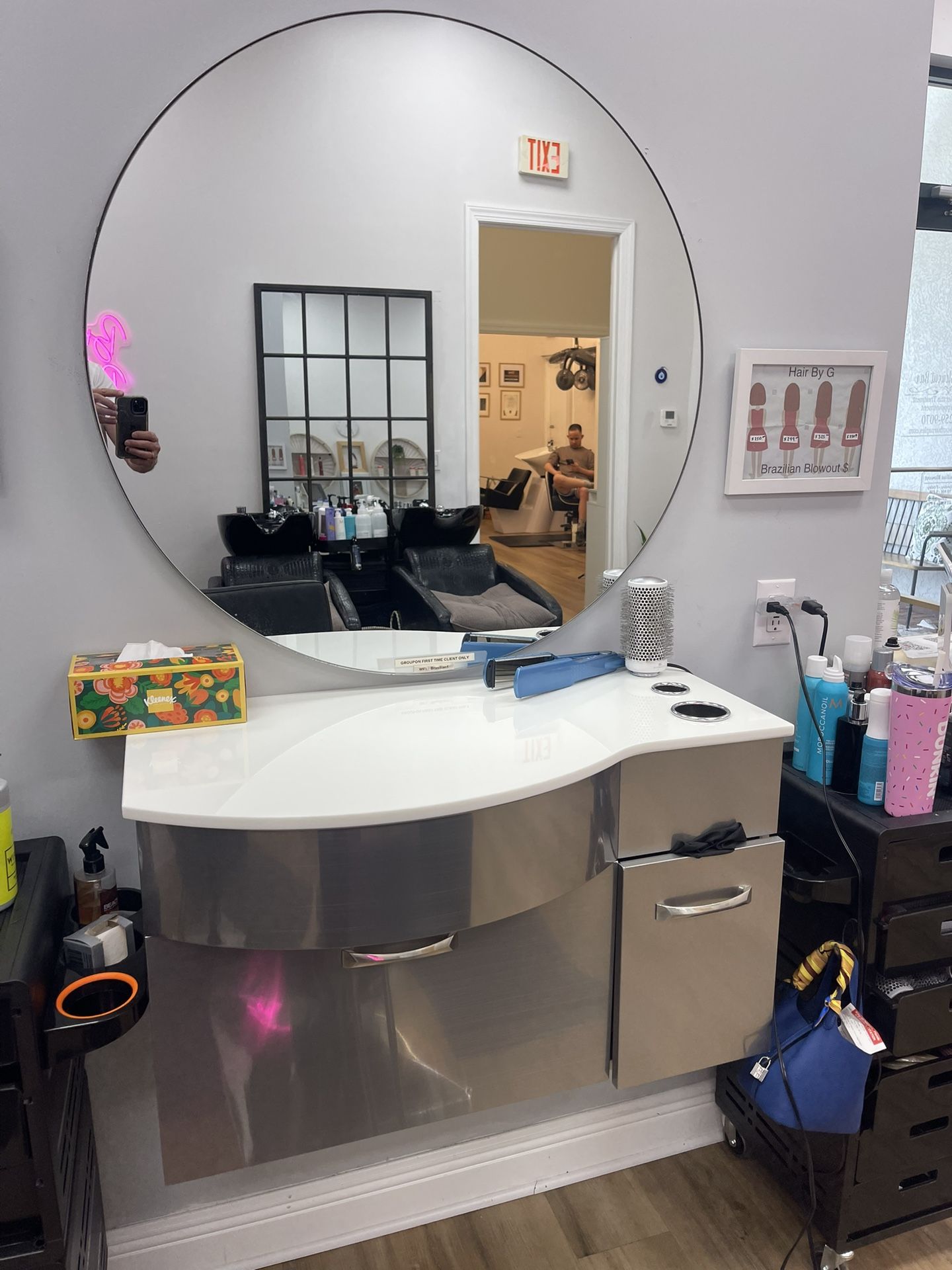 Salon Hair Stations