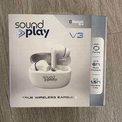 Soundplay V3 true wireless earbuds Bluetooth 5.4