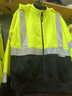3A Safety High Visibility ZIP UP Hoodies