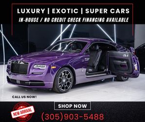 2020 ROLLS ROYCE WRAITH BLACK BADGE NO CREDIT CHECK!!!!!!