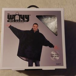 Wayy big hoodie (navy)