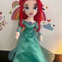 DISNEY ARIEL 20 INCH TALL STANDING DOLL - FOR DECOR