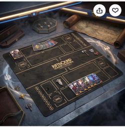 Riftbound Playmat 2 Player League of Legends TCG Mat WithZones