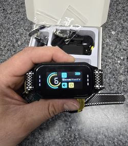 brand new bark collar and pet leash   firm price 