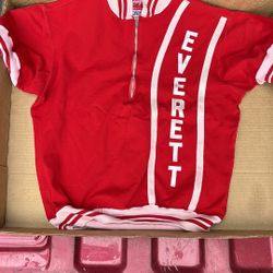 Vintage high school warm-up athletic top by Rawlings. Everett Pennsylvania.