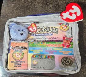 SEALED TY BEANIE BABY OFFICIAL CLUB Limited EDITION PLATINUM MEMBERSHIP Vintage