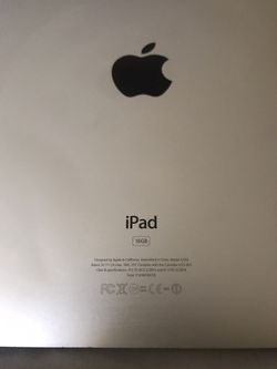 Apple IPad 16g model a1219 USED $47