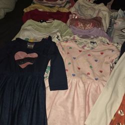 Lot Of Girls Clothing