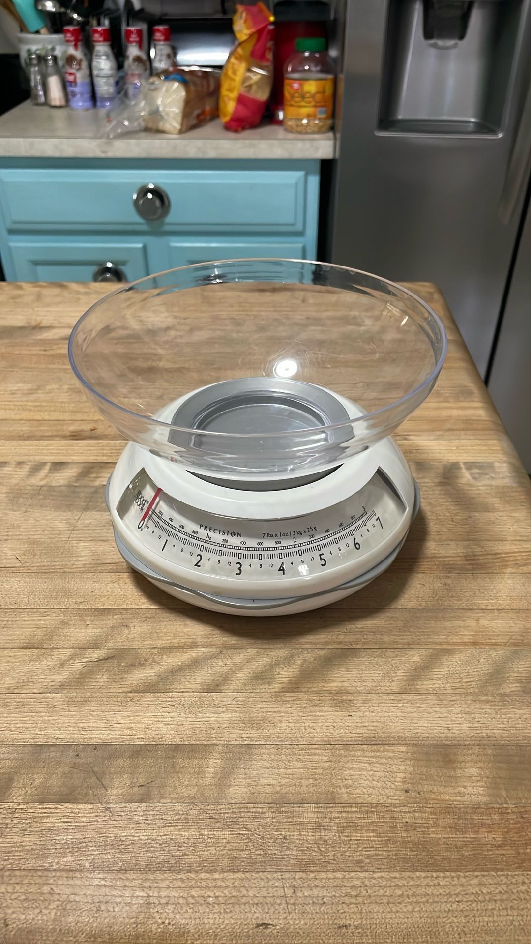 Great Mechanical Kitchen Scale With Bowl