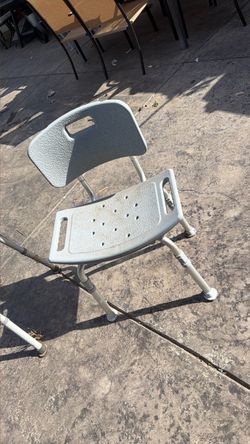Shower Chair with Back Rest