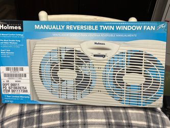 Twin window Fan