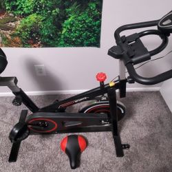 Xtionland Excersize Stationary 330lbs Weight Capacity With LCD Monitor & Phone Holder
