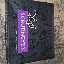 Scrutineyes - The Game Of Closer Looks (1992) 100% Complete Excellent Condition!