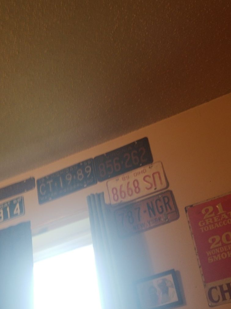 Old car tags