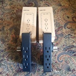 2 Soketpugs 9 outlet sockets and 2 USB Cargers