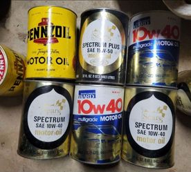 28 quarts full vintage motor oil pencil wards spectrum