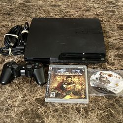 Sony PlayStation 3 PS3  Console W/ Games & Controller 