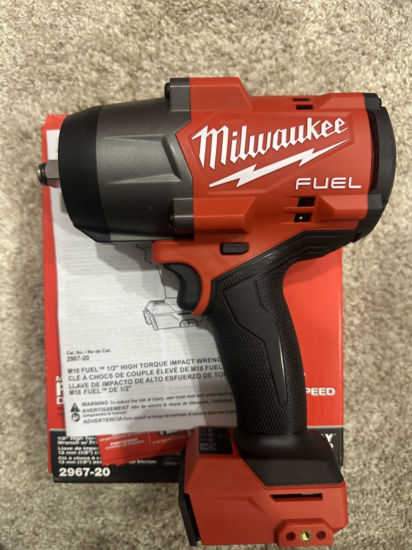 Milwaukee M18 Fuel 1/2” High Torque Impact Wrench