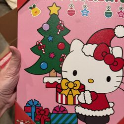 Hello Kitty Christmas Picture Art /frame