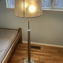Pottery Barn Adjustable Height Floor Lamp And Shade