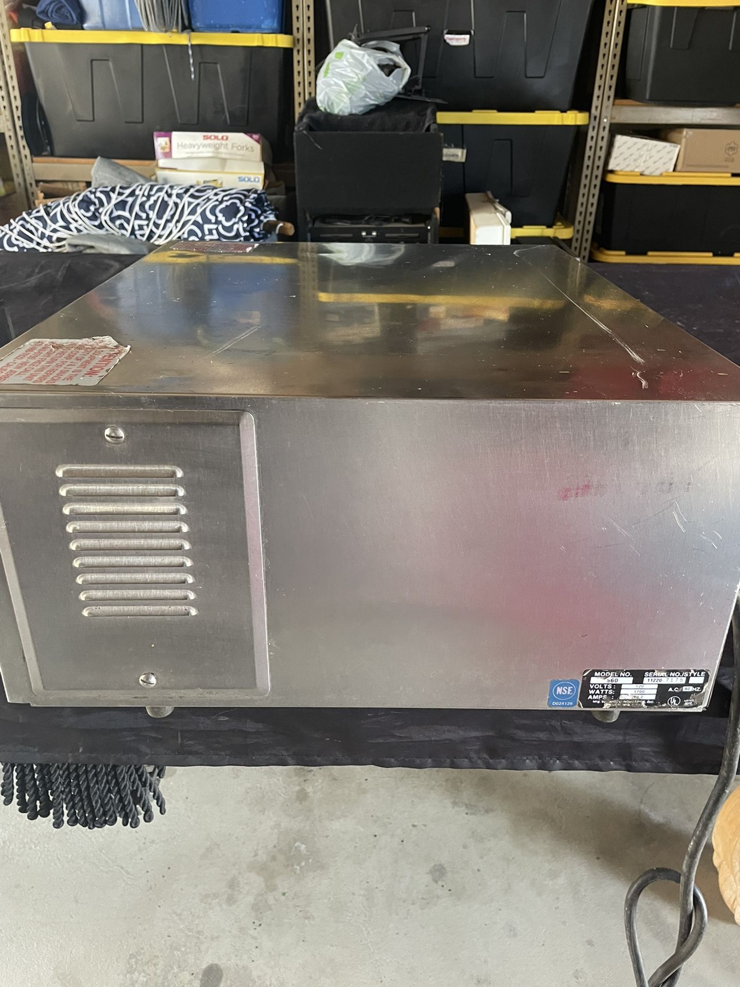 Pizza or Pretzel Oven