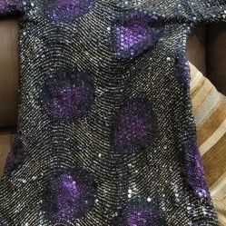 Fully Embellished Sequin Dress