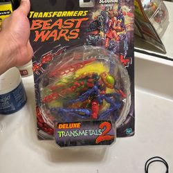 Transformers Beast Wars Transmetals 2 Deluxe Scourge – New Sealed
