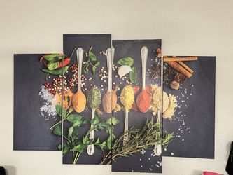 Spice portrait for kitchen