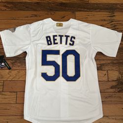 Betts Open Day White Gold Men Youth Jersey